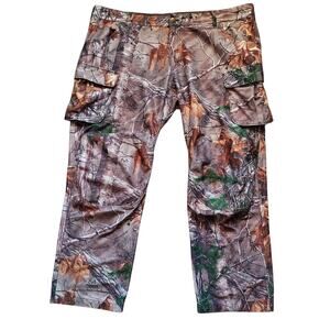 Cabela's Realtree Xtra Men's Camo Cargo Pants Lightweight Hunting Outdoors Sz 44
